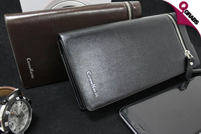 From QR49, Be Prepared with a Bi-Fold Flip Wallet - Choose from Brown OR Black! (Up to QR178 Value)